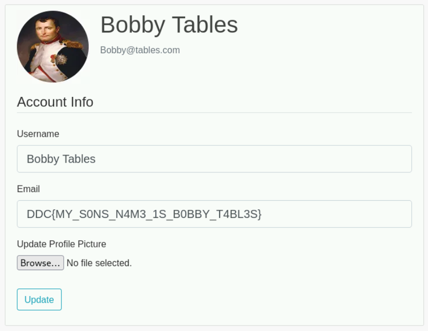 Bobby Tables